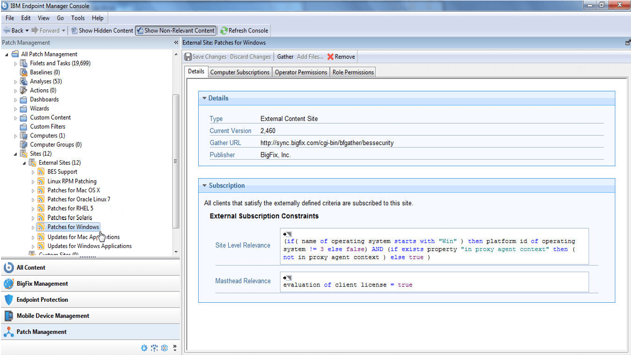 IBM-Bigfix-Patch IBM-Bigfix-Patch