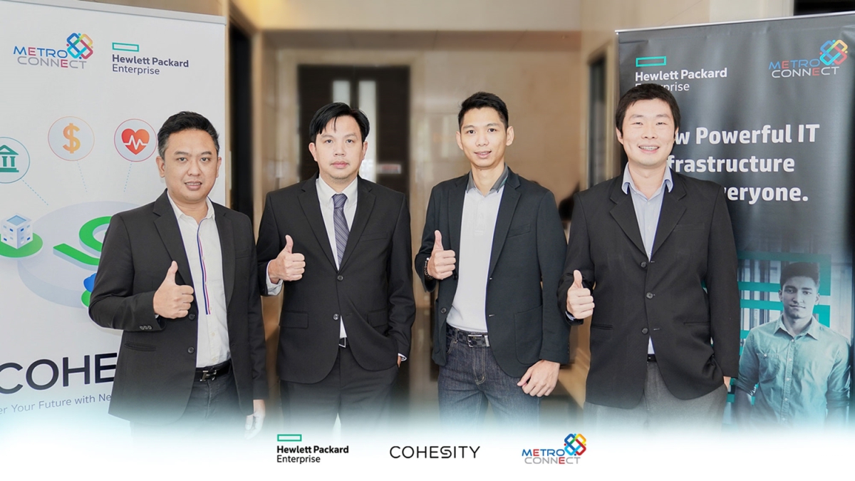 Metro Connect arranged HPE Cohesity - The New Era of Next Gen Data ...